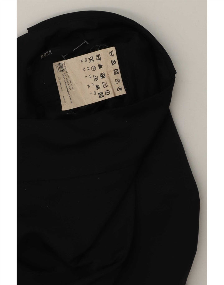 Hugo Boss Falda lápiz para mujer US 4 Small W26 Negro