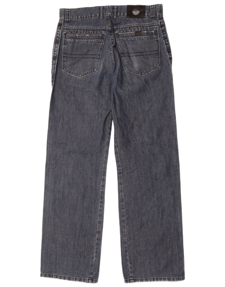 Vaqueros Trussardi Hombre Rectos IT 48 Medium W32 L34 Azul Algodón