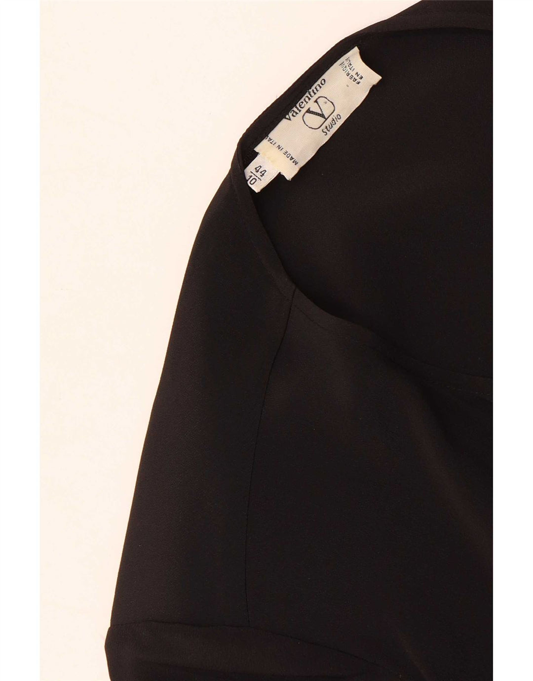 Blusa Valentino Mujer IT 44 Medium Negro
