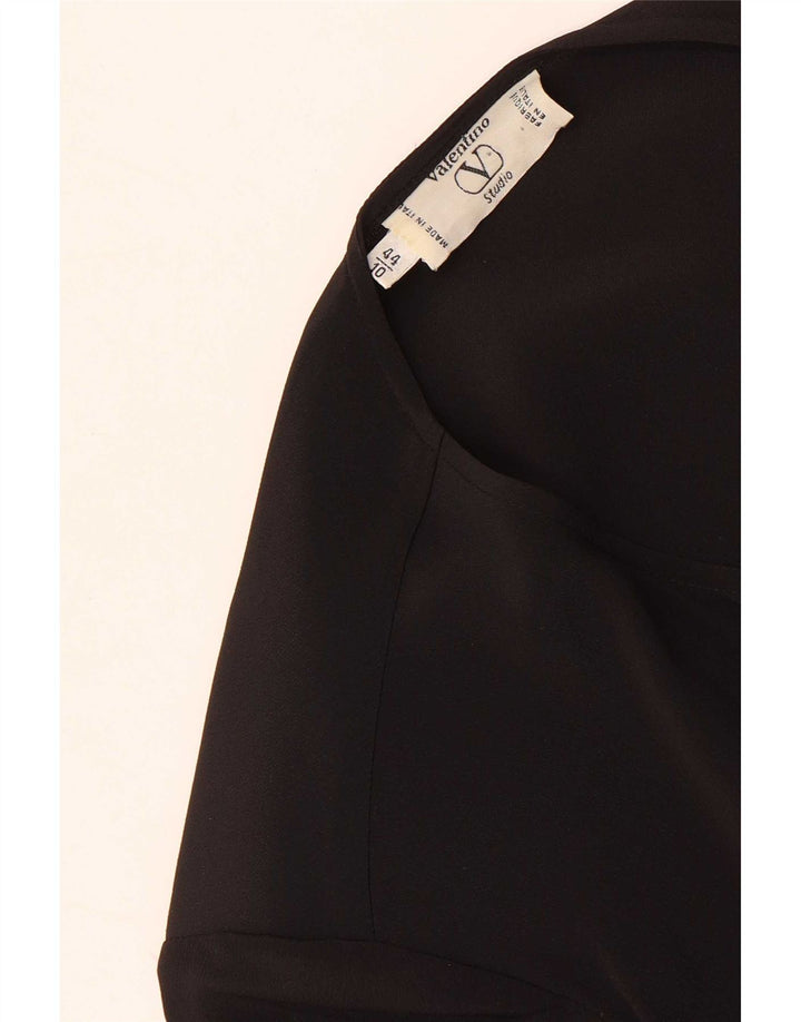 Blusa Valentino Mujer IT 44 Medium Negro