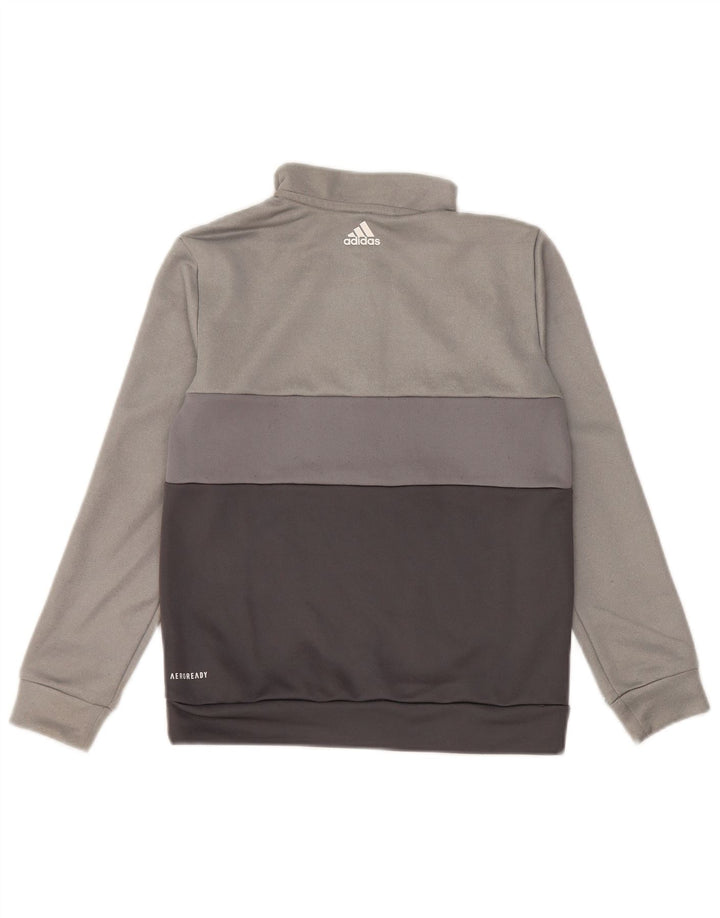 ADIDAS Sudadera con gráfico Aeroready para niños 9-10 años Gris