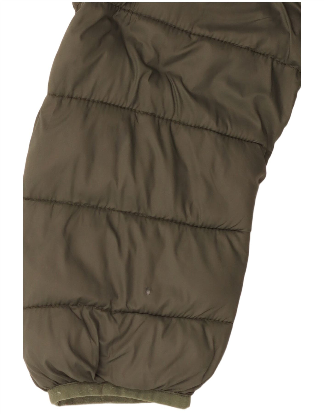 Asociación de Polo de EE. UU. Chaqueta acolchada reversible con capucha para hombre UK 38 Medium Khaki