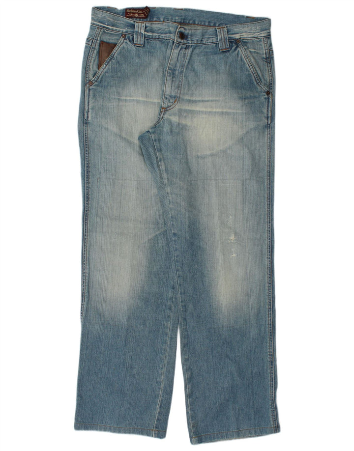 Marlboro Classics Vaqueros rectos para hombre W38 L34 Algodón azul
