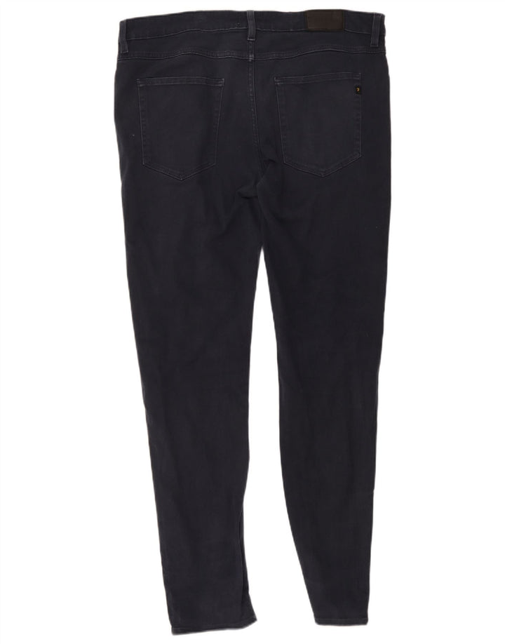 Farah Mens Slim Jeans W36 L32 Algodón Azul Marino