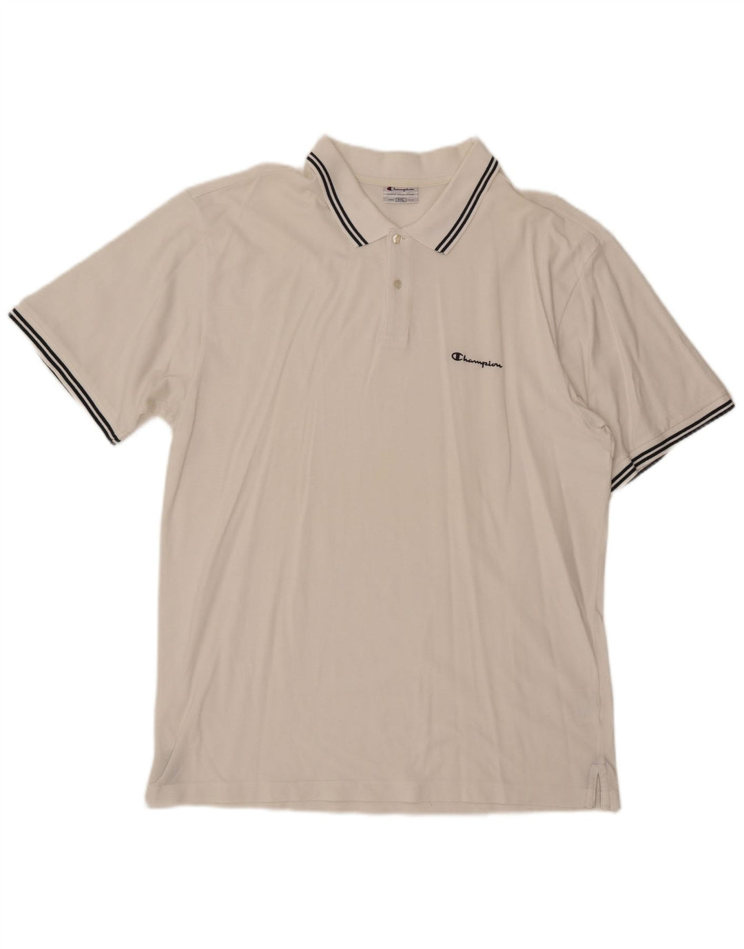 CHAMPION Polo para hombre 2XL Algodón blanco