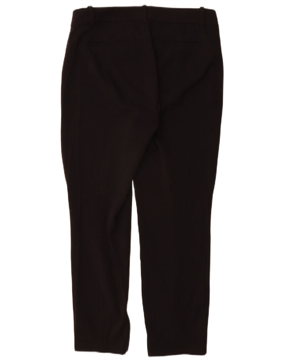 J. CREW Pantalones chinos delgados para mujer US 8 Medium W28 L27 Poliéster negro