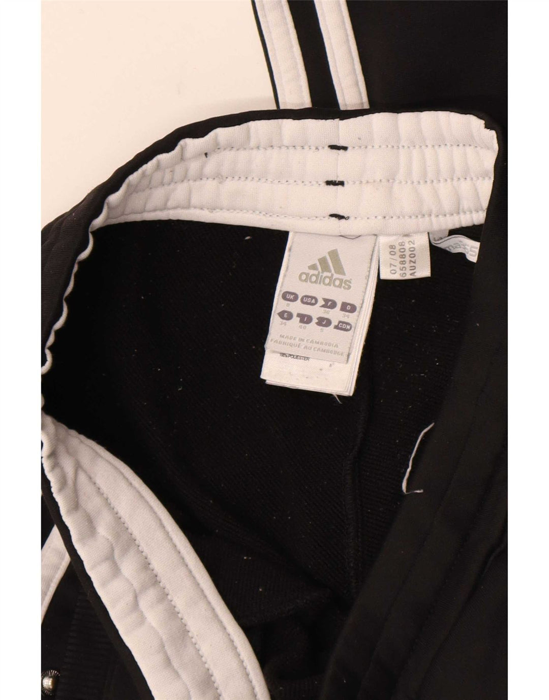Adidas Clima 365 Pantalones de Chándal para Mujer UK 8 Small Negro Poliéster