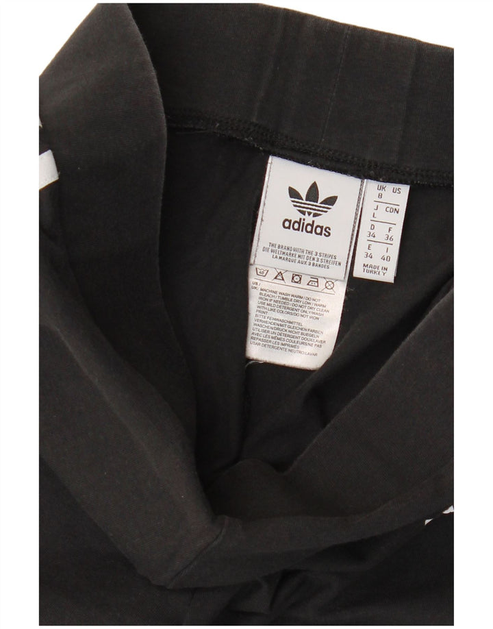 Adidas Leggings para mujer Reino Unido 8 Pequeño Algodón Negro