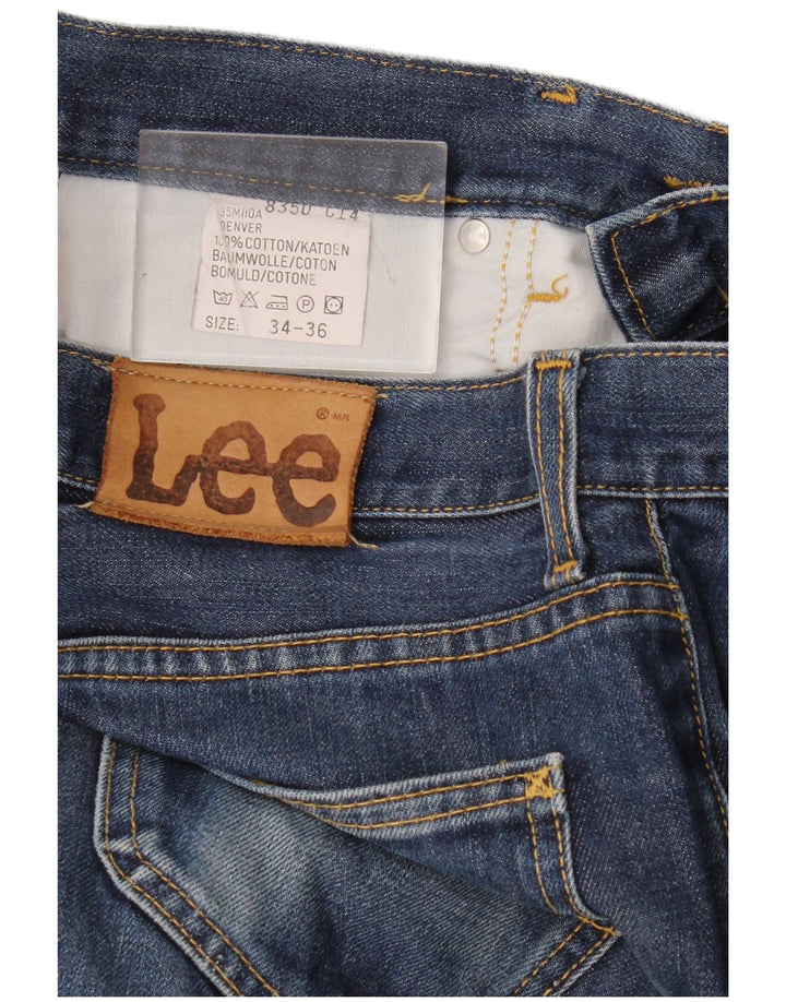 Lee Vaqueros Denver Bootcut para Hombre W34 L32 Algodón Azul