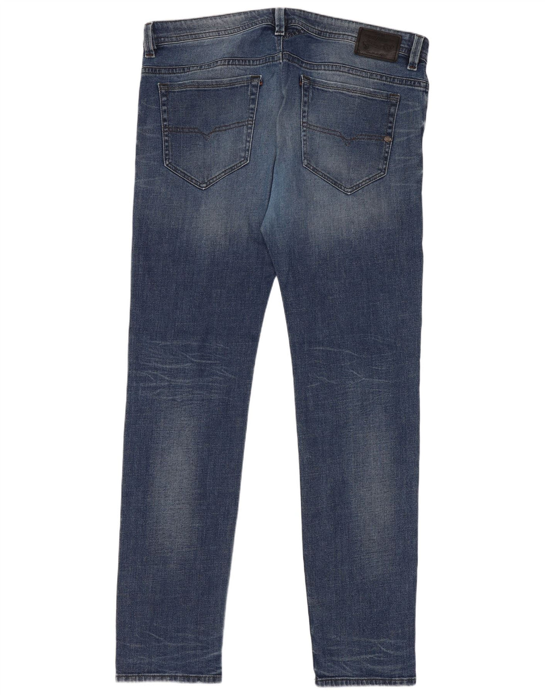Diesel Hombre Thavar Slim Jeans W38 L34 Algodón Azul