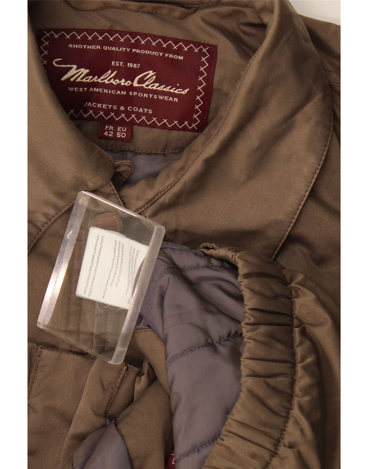Marlboro Classics Chaqueta acolchada para hombre IT 50 Grande Algodón beige