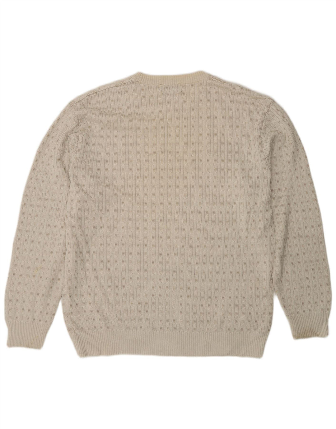 Marks & Spencer Suéter con Cuello Redondo para Hombre Acrílico Blanco Roto Medio