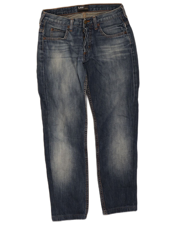 Lee Vaqueros Cortos Knox para Hombre W28 L25 Algodón Azul Marino