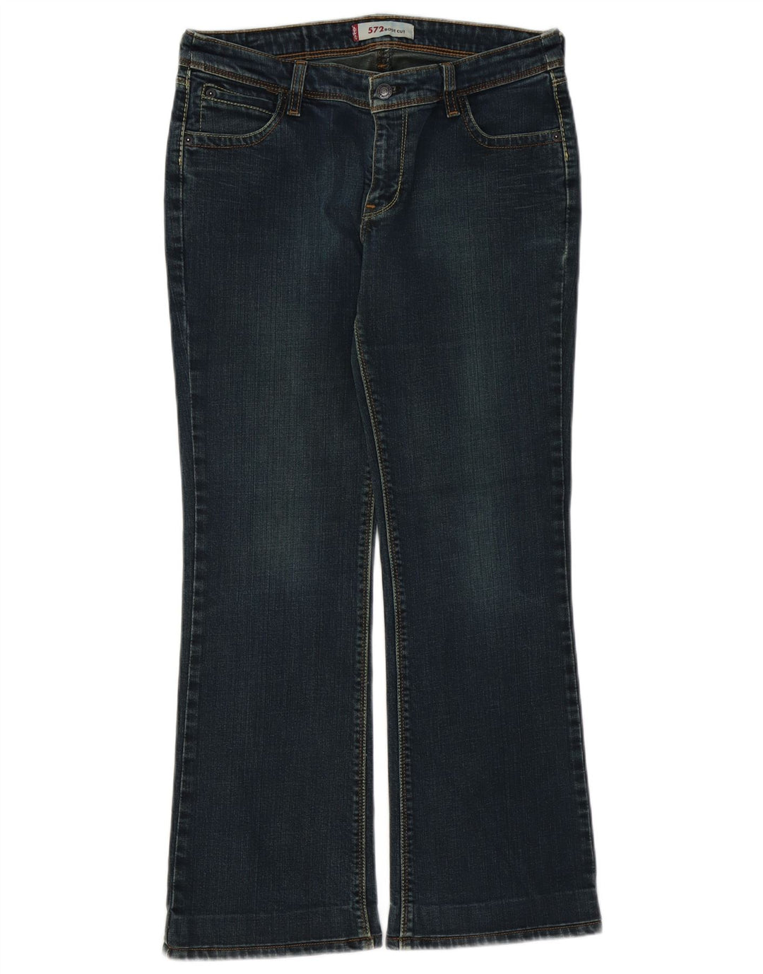 LEVI'S Vaqueros Bootcut 572 para Mujer W32 L29 Algodón Azul