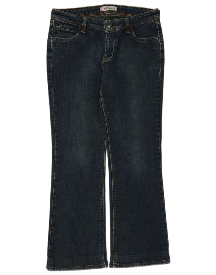 LEVI'S Vaqueros Bootcut 572 para Mujer W32 L29 Algodón Azul