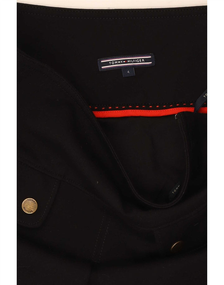 Tommy Hilfiger Minifalda para mujer US 4 Small W26 Viscosa negra