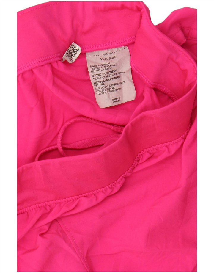 UNDER ARMOUR Pantalones cortos deportivos para niña 11-12 años Grande Rosa Poliéster