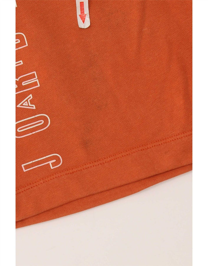 Jordan - Pantalones cortos deportivos con gráficos para hombre (algodón naranja pequeño)