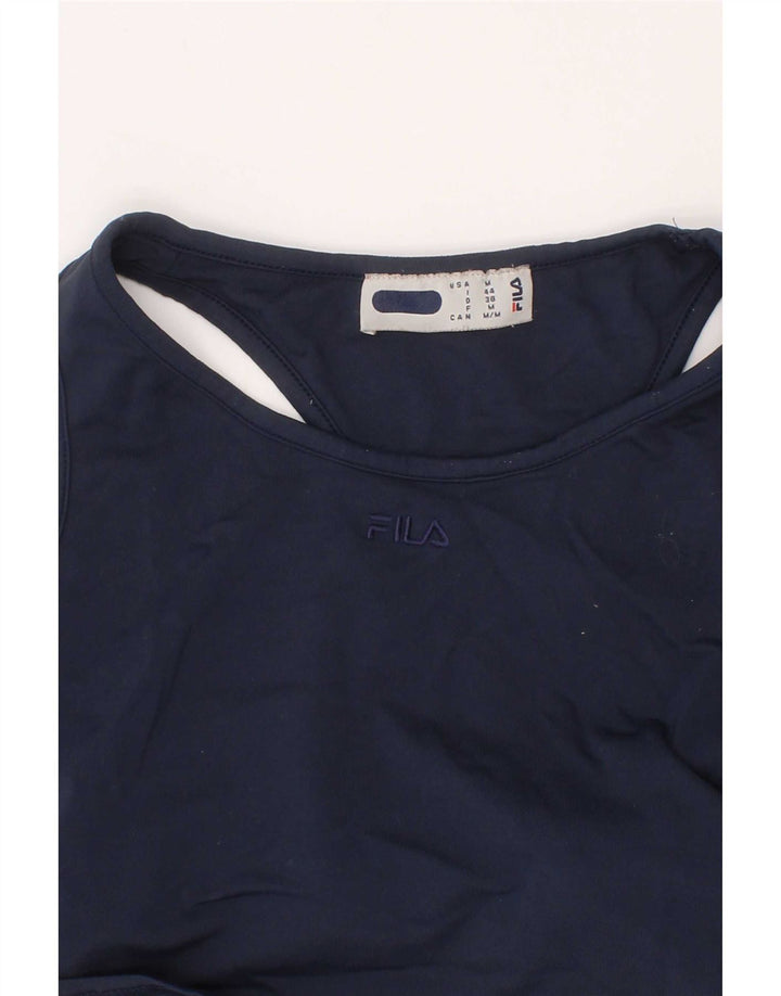 Fila Mujer Sport Bra Top Medium Azul Marino Deportivo