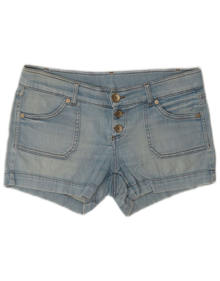 Benetton Shorts Vaqueros Mujer W32 Large Azul