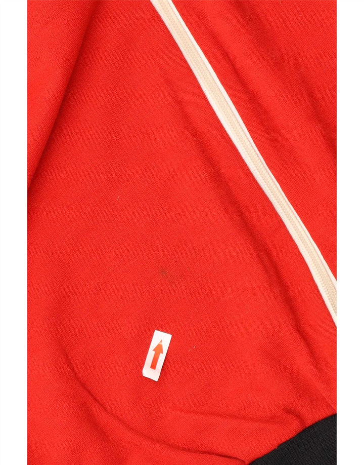 Apart Chaqueta de chándal para hombre IT 48 Medium Red Colourblock