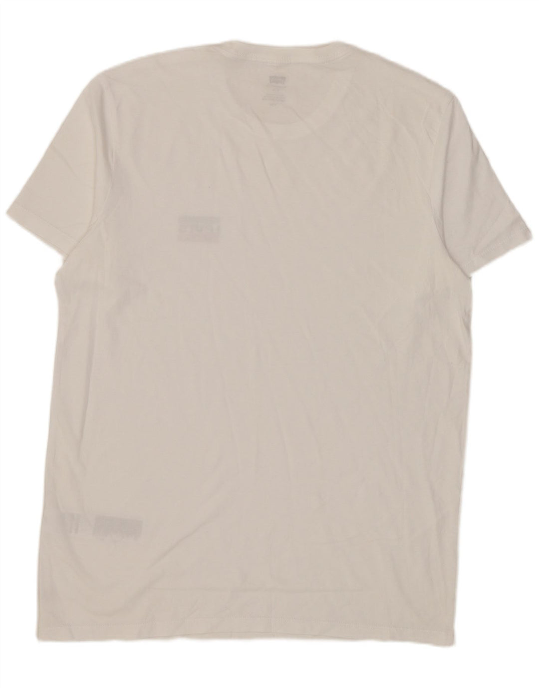 Levi's - Camiseta ajustada para hombre, talla grande, algodón blanco