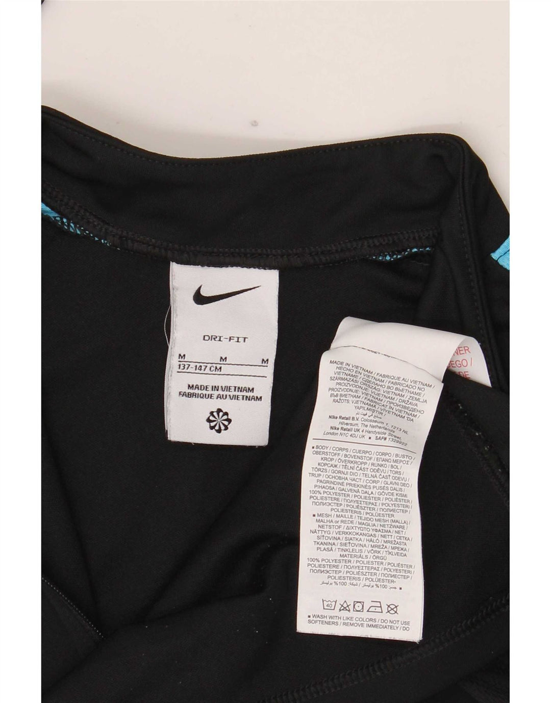 Nike - Chándal Dri Fit para niños, color negro, 11-12 años