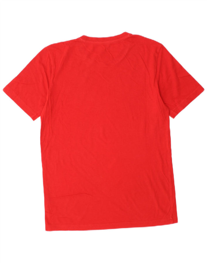 Puma Camiseta gráfica para hombre Top Small Red Cotton
