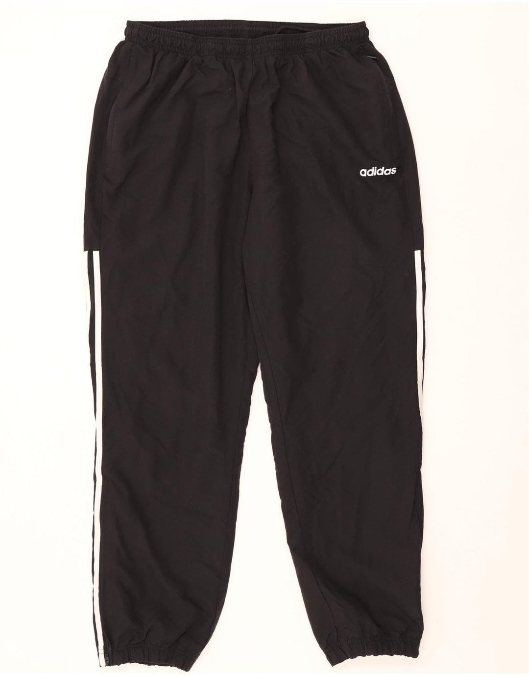 Adidas Hombre Pantalones De Chándal Joggers Medium Negro Poliéster