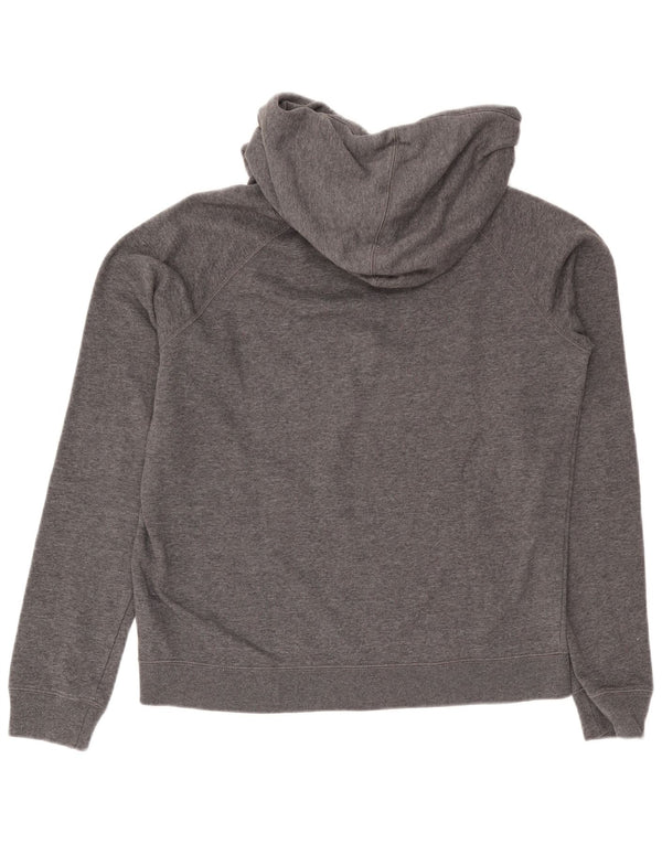 Nike Jersey con capucha gráfica para hombre, talla grande, algodón gris
