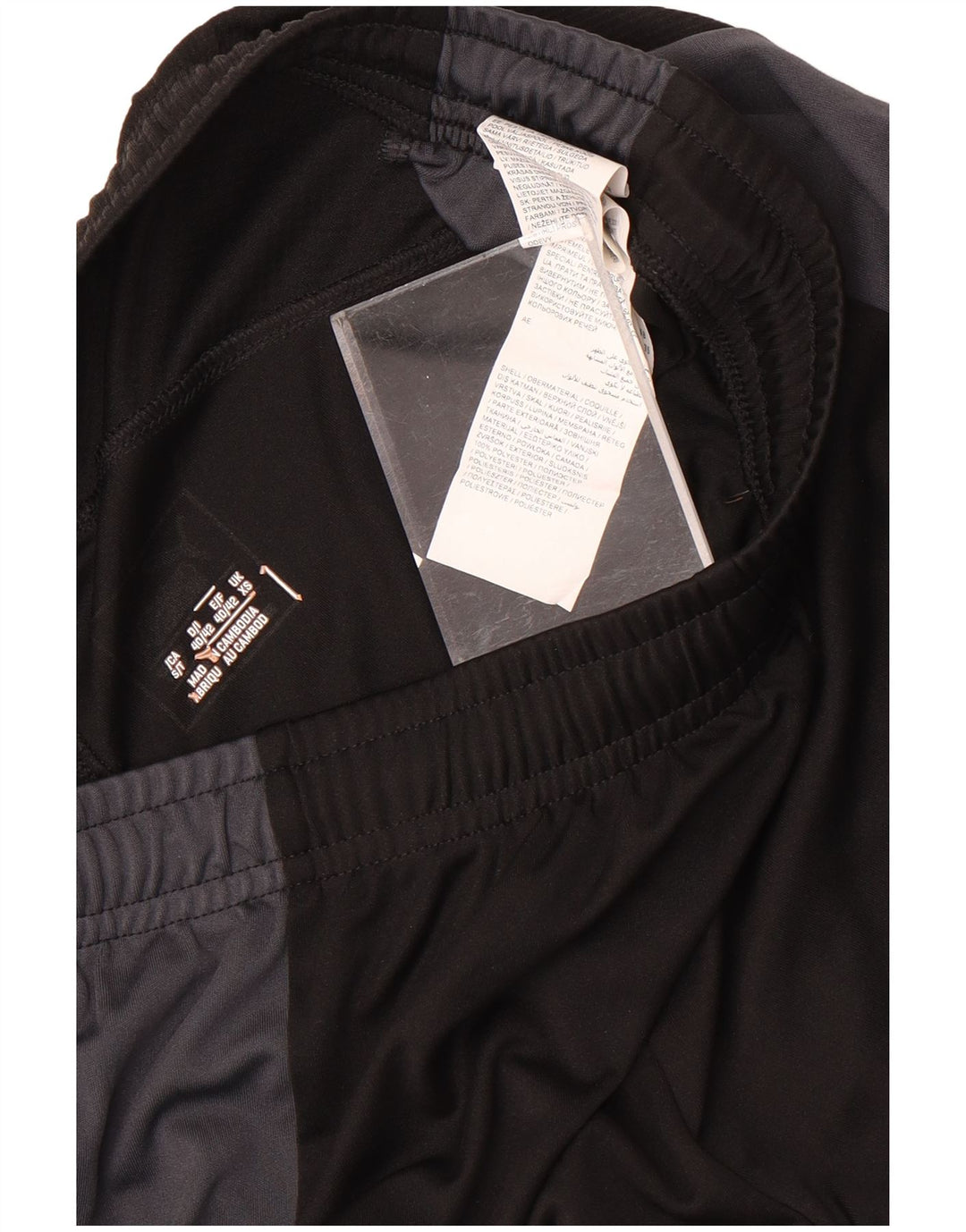 Puma Pantalones cortos deportivos para hombre XS Negro Colorblock Poliéster