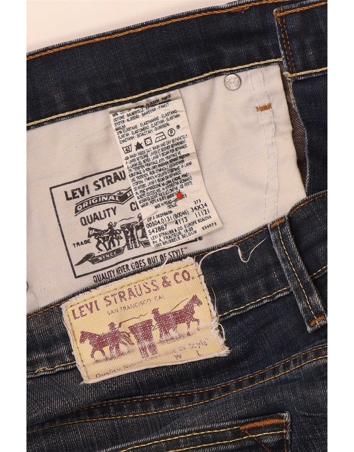 Levi's Vaqueros Rectos Para Hombre W34 L29 Algodón Azul