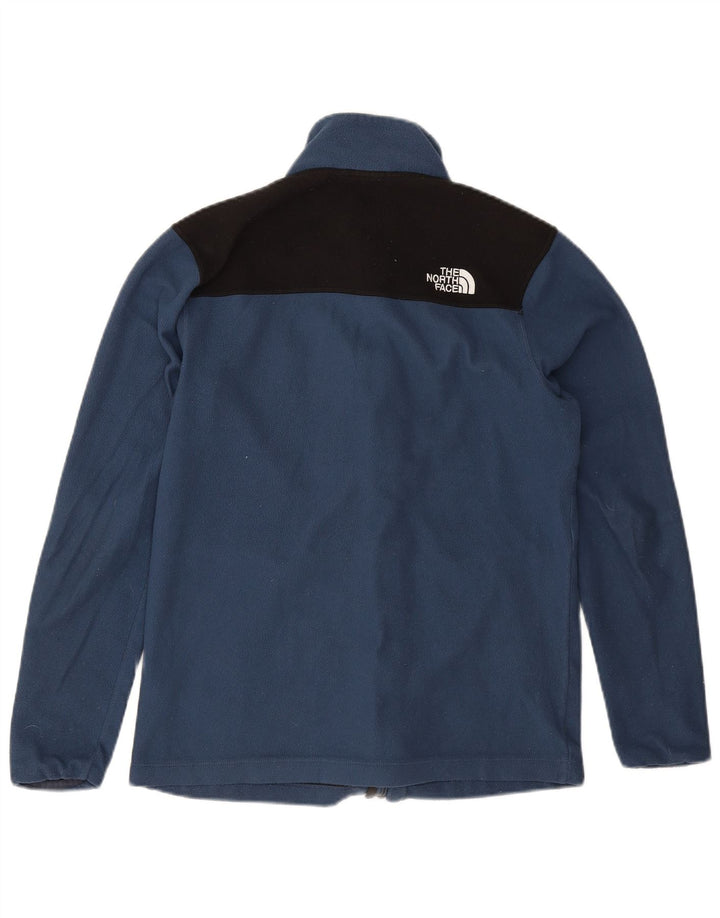 The North Face Chaqueta polar para hombre ES 36 Small Azul Colorblock Poliéster