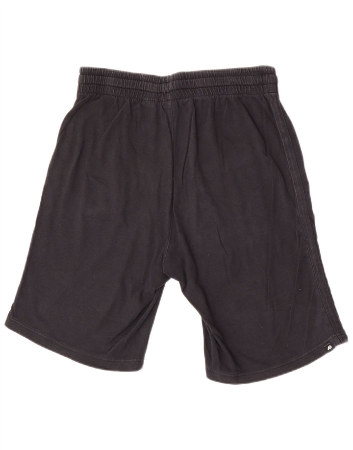 Pantalones cortos deportivos Nike para hombre de algodón negro mediano