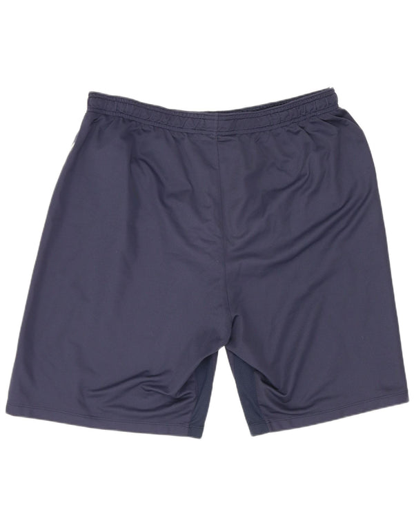 Pantalones cortos deportivos Nike Dri Fit para hombre XL Poliéster azul marino