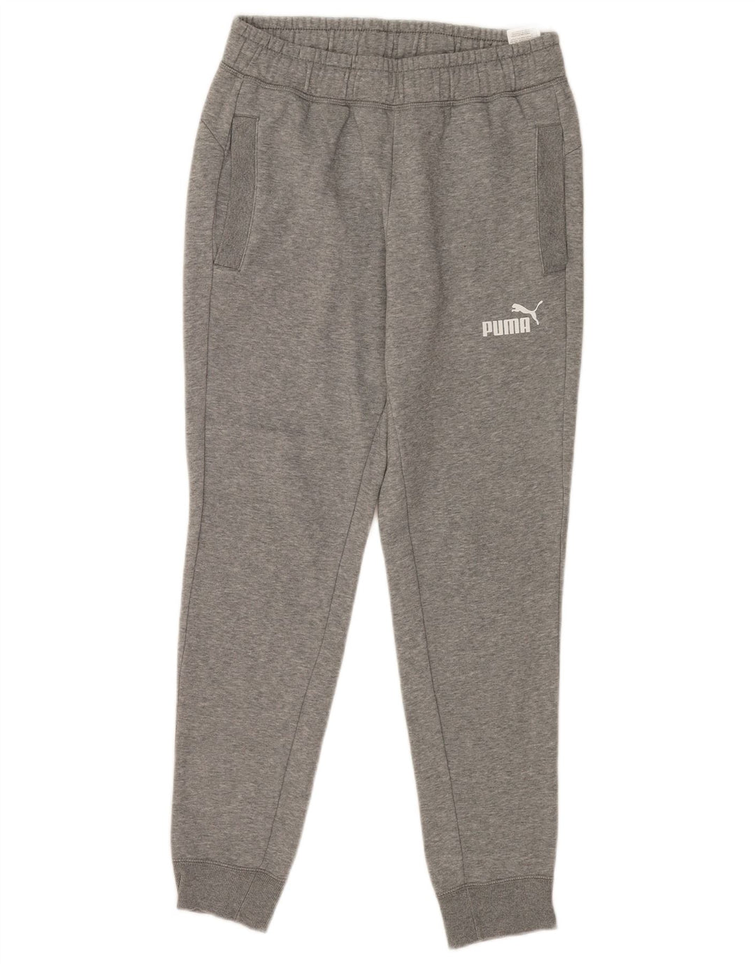 Pantalones De Chándal Puma Joggers De Algodón Moteado Gris Medio |
