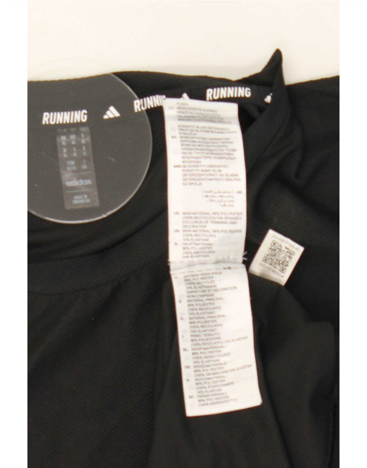 Adidas Hombre Camiseta Top XL Negro Poliéster