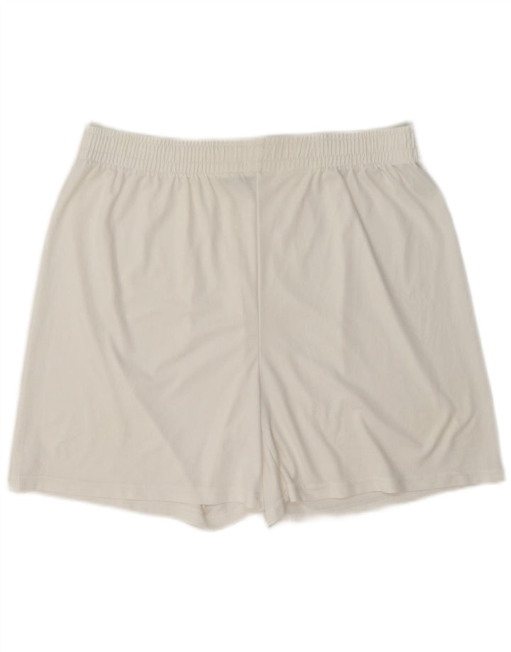 Kappa Pantalones Cortos Deportivos Hombre XL Blanco