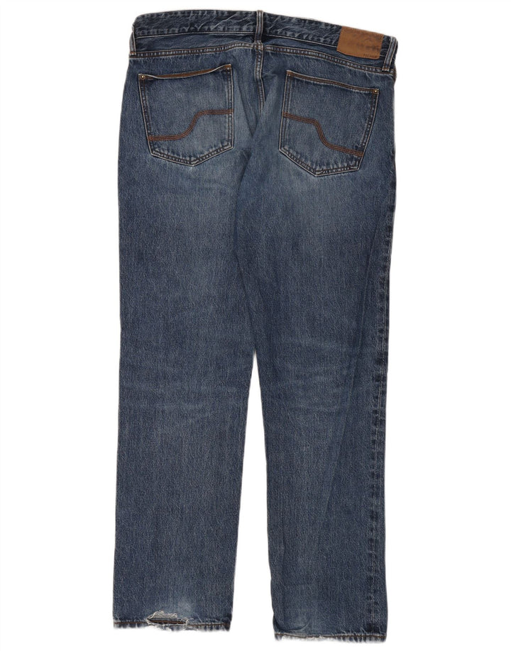 Vaqueros rectos para hombre Fat Face W36 L32 Algodón azul