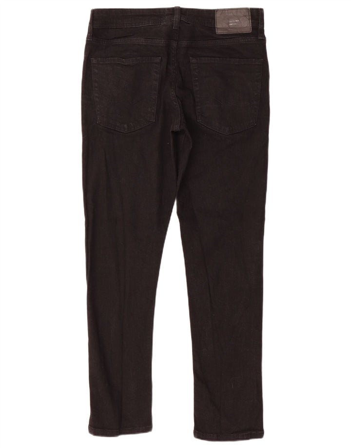 Jack & Jones Vaqueros Slim para Hombre W32 L30 Algodón Negro