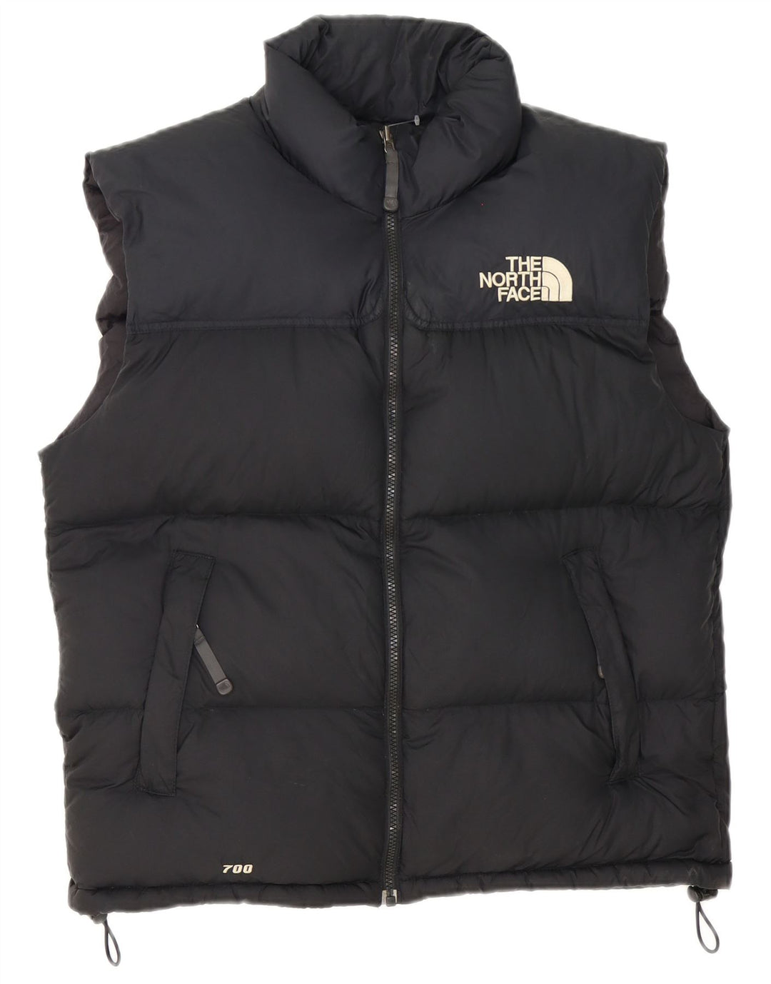 The North Face Chaleco acolchado para hombre UK 38 Mediano Negro Poliéster