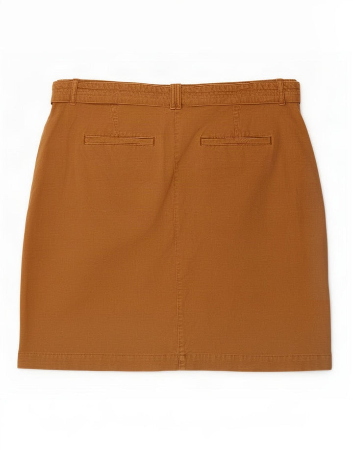 Minifalda para mujer White Stuff UK 46 Large W36 Algodón beige