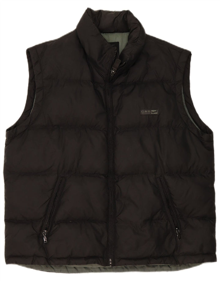Chaleco acolchado para hombre Gas UK 40 Large Poliamida negra