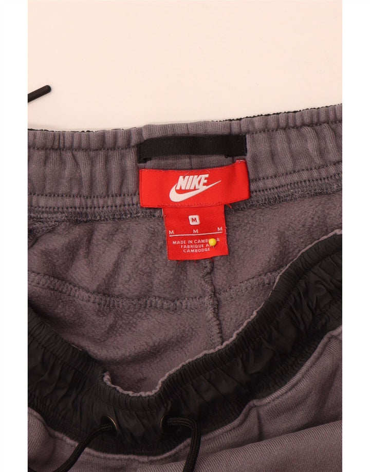 Pantalón De Chándal Nike Hombre Joggers Gris Medio De Algodón Color Block