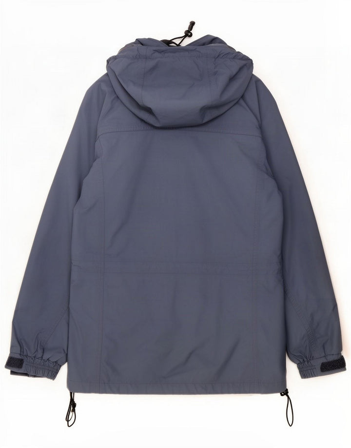 Chaqueta impermeable con capucha Berghaus para mujer UK 44 Medium Blue Nylon