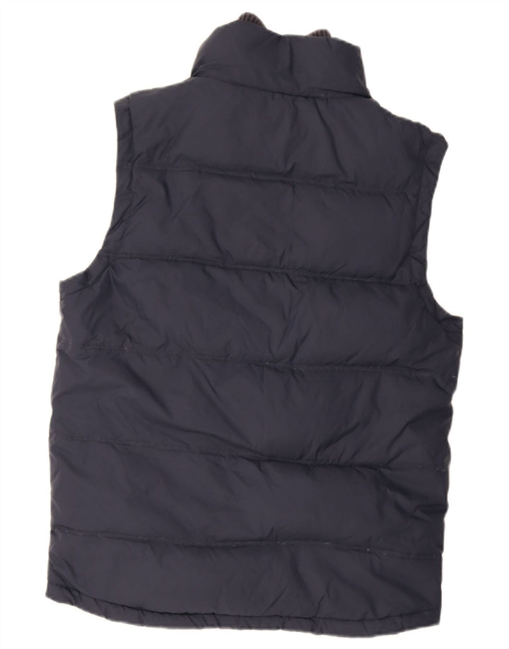 Superdry Chaleco acolchado para hombre UK 38 Medium Azul marino Nylon