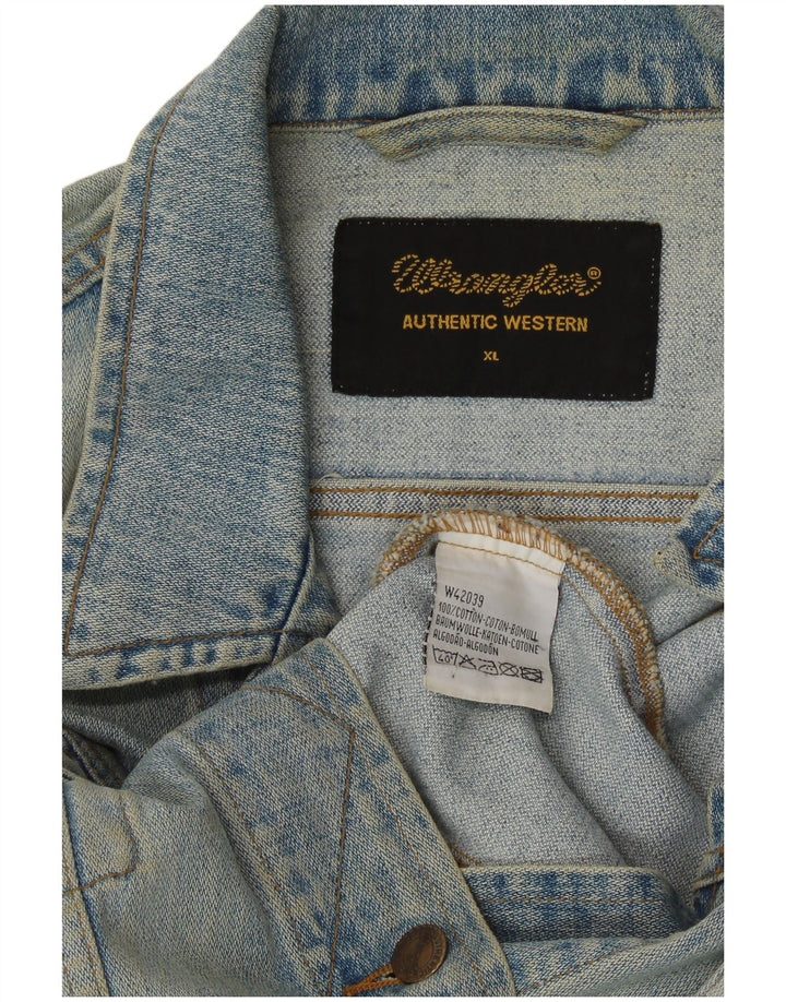 WRANGLER Chaqueta vaquera para mujer ES 40 XL Algodón azul