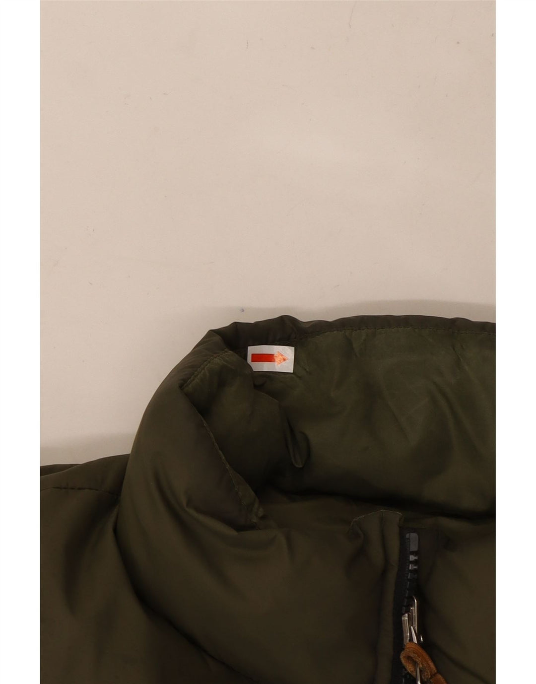 TIMBERLAND Chaleco acolchado reversible para hombre UK 44 2XL Nylon color caqui