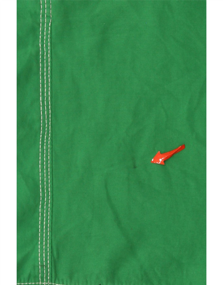 Superdry Bañador con estampado gráfico XL para hombre, poliéster color block verde
