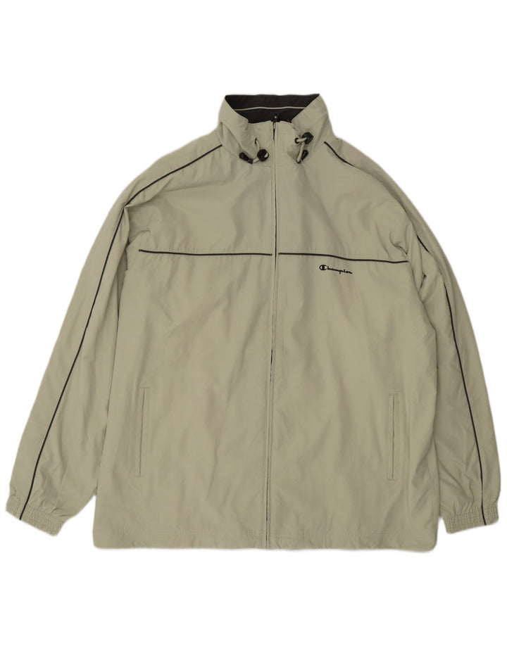 CHAMPION Chaqueta superior de chándal para hombre XL Poliéster verde